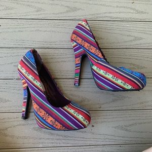 Torta Caliente Multicolor Heels